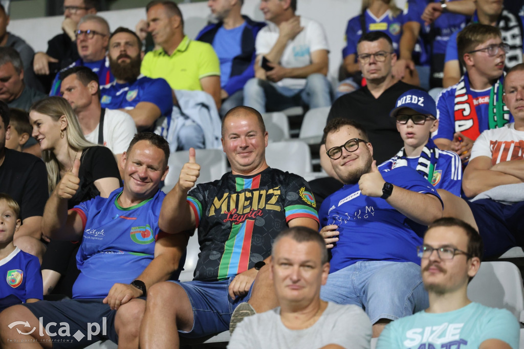 Kibice nie zawiedli! Miedź ograła Wisłę Kraków