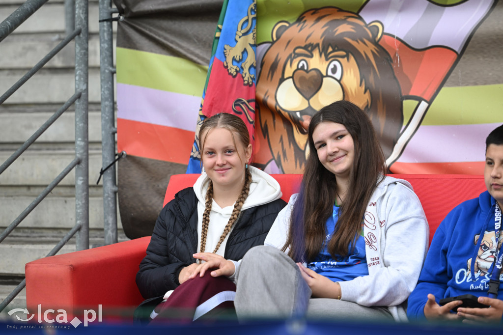 Tak kibice Miedzi wspierali dziś swoją drużynę