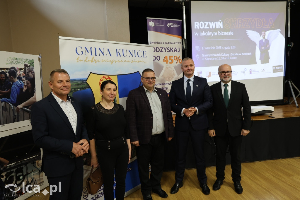 „Rozwiń Skrzydła” – spotkanie w gminie Kunice