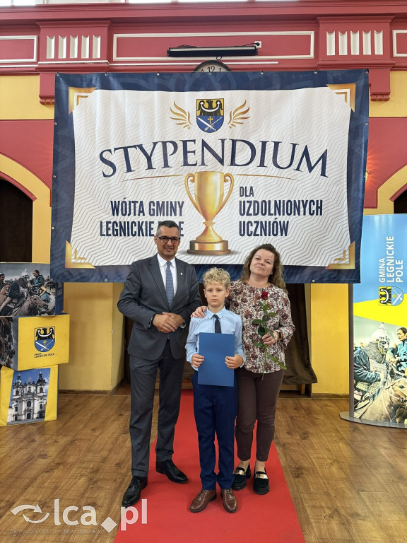 Stypendyści z Legnickiego Pola nagrodzeni