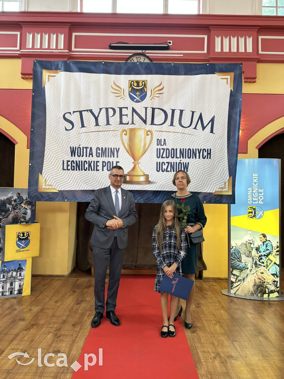 Stypendyści z Legnickiego Pola nagrodzeni