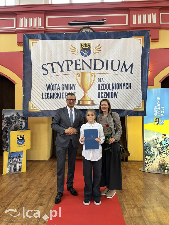 Stypendyści z Legnickiego Pola nagrodzeni