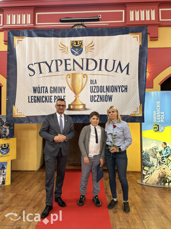 Stypendyści z Legnickiego Pola nagrodzeni