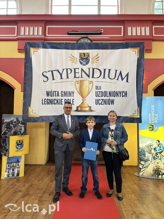 Stypendyści z Legnickiego Pola nagrodzeni