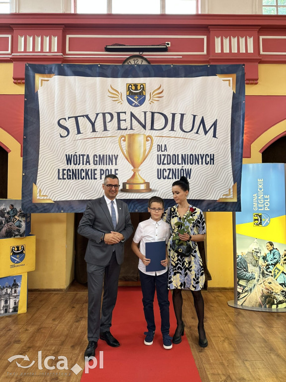 Stypendyści z Legnickiego Pola nagrodzeni