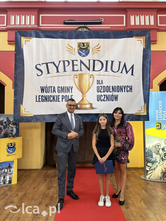 Stypendyści z Legnickiego Pola nagrodzeni