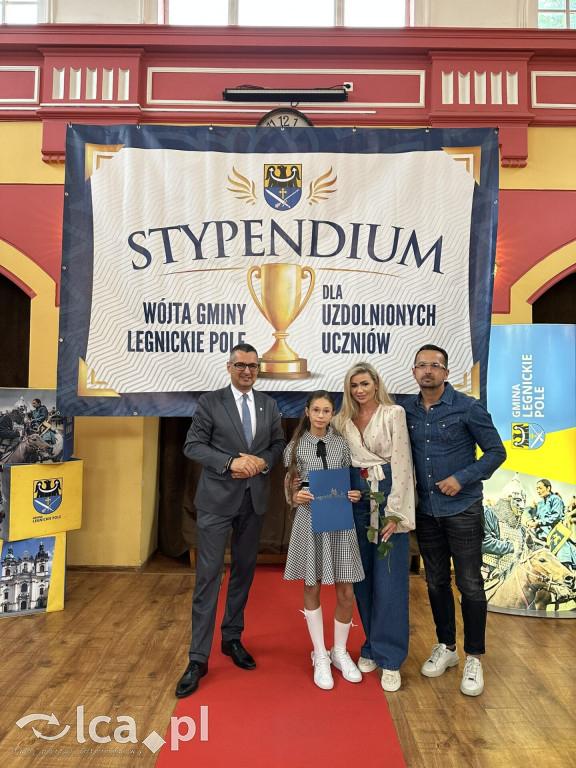 Stypendyści z Legnickiego Pola nagrodzeni