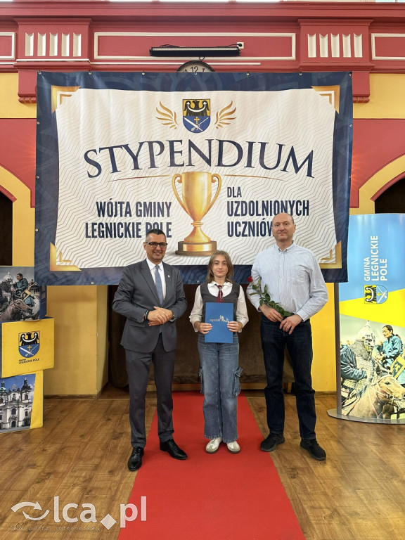 Stypendyści z Legnickiego Pola nagrodzeni