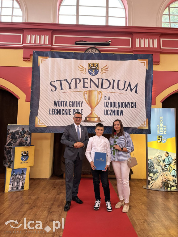 Stypendyści z Legnickiego Pola nagrodzeni
