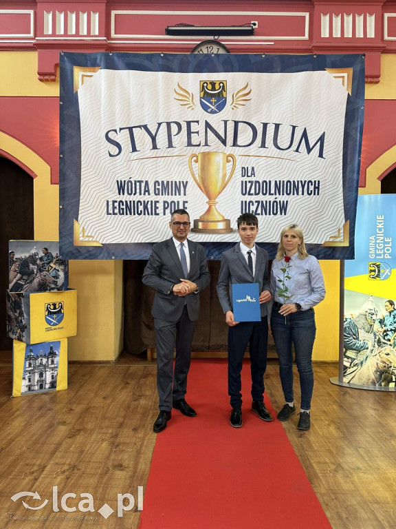 Stypendyści z Legnickiego Pola nagrodzeni