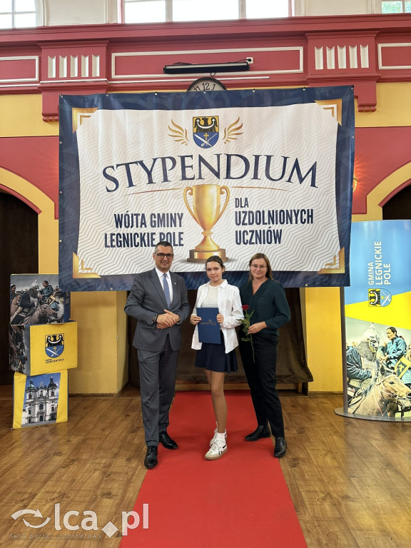 Stypendyści z Legnickiego Pola nagrodzeni