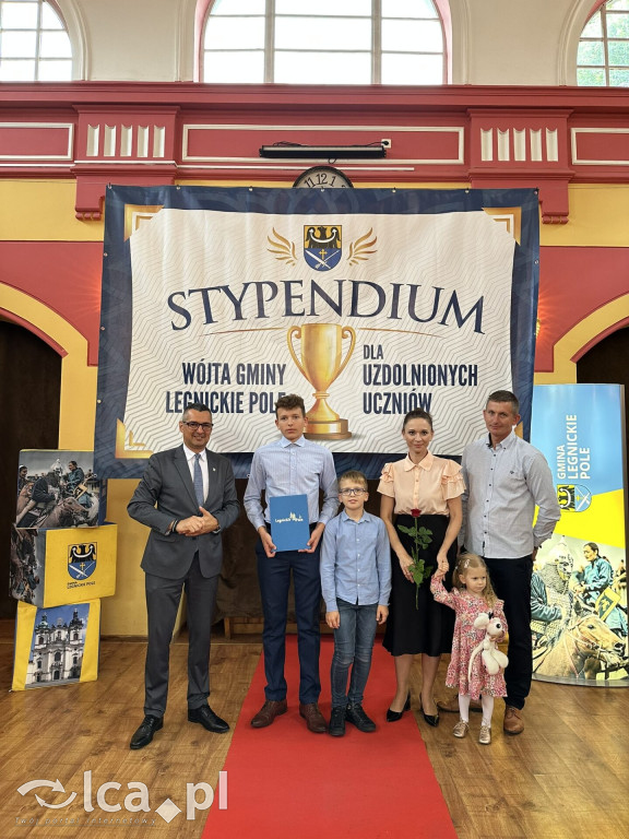 Stypendyści z Legnickiego Pola nagrodzeni