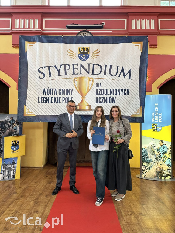 Stypendyści z Legnickiego Pola nagrodzeni