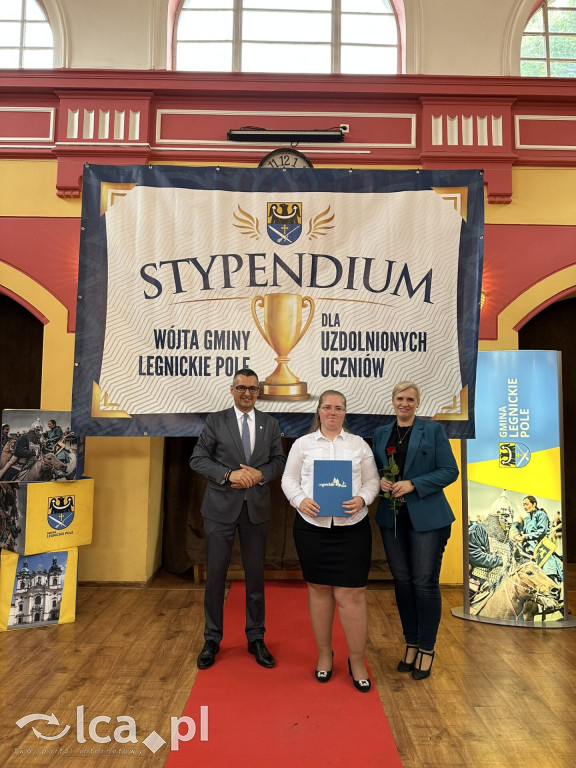 Stypendyści z Legnickiego Pola nagrodzeni
