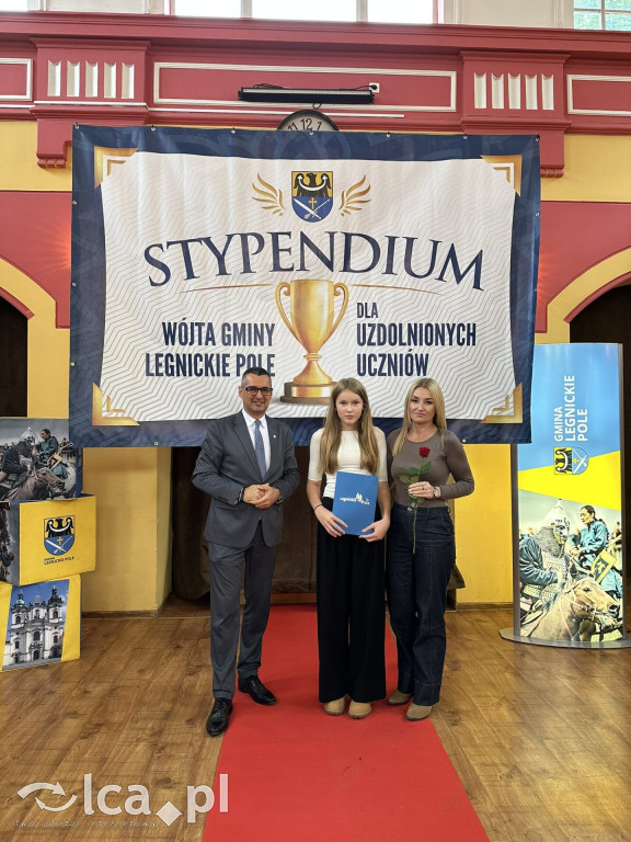Stypendyści z Legnickiego Pola nagrodzeni