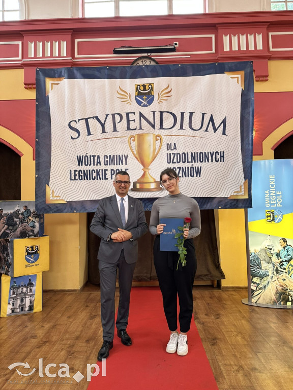 Stypendyści z Legnickiego Pola nagrodzeni