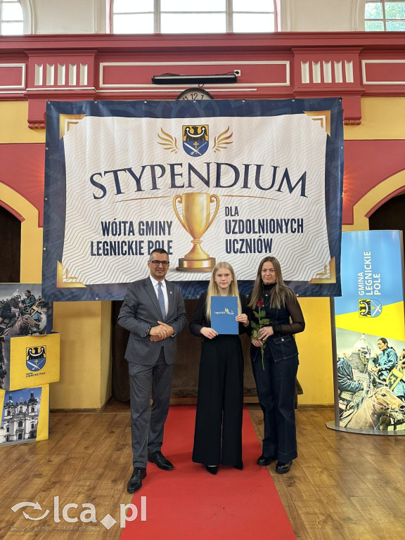 Stypendyści z Legnickiego Pola nagrodzeni