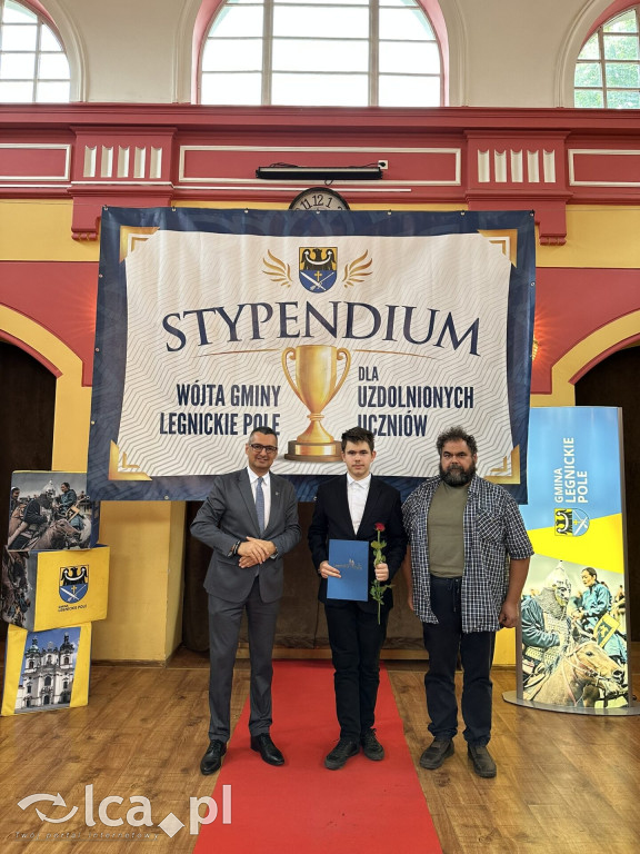 Stypendyści z Legnickiego Pola nagrodzeni