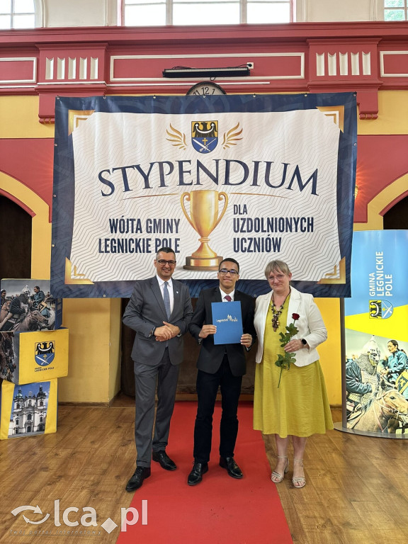 Stypendyści z Legnickiego Pola nagrodzeni