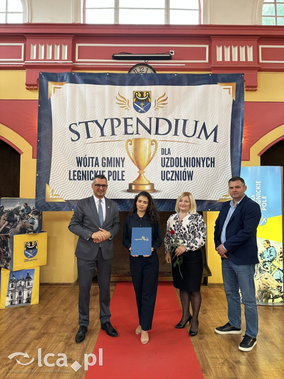 Stypendyści z Legnickiego Pola nagrodzeni