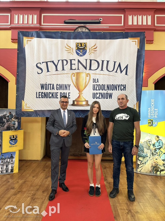 Stypendyści z Legnickiego Pola nagrodzeni