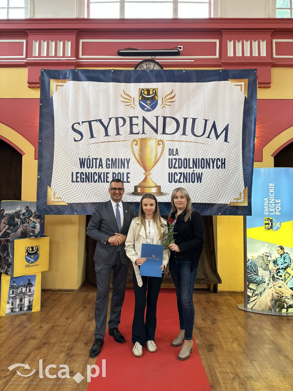 Stypendyści z Legnickiego Pola nagrodzeni