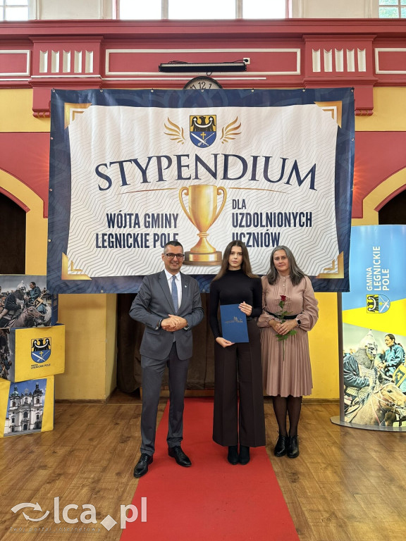 Stypendyści z Legnickiego Pola nagrodzeni