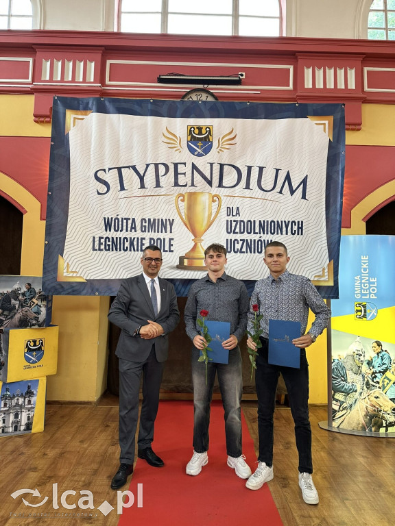 Stypendyści z Legnickiego Pola nagrodzeni