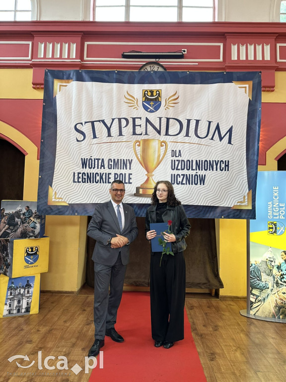 Stypendyści z Legnickiego Pola nagrodzeni
