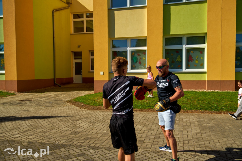 Bawili się i pomagali Maćkowi