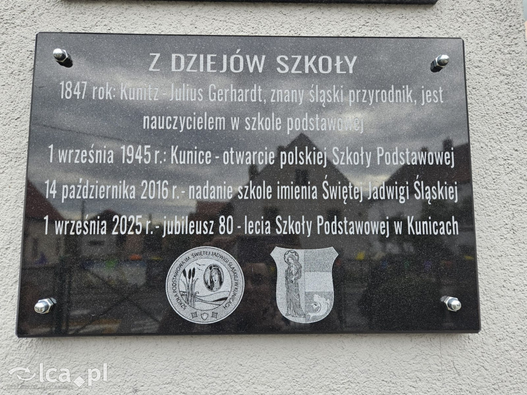 Obchody jubileuszu 80-lecia szkoły w Kunicach