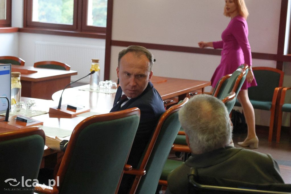 Pożegnanie Katarzyny Sosnowskiej podczas sesji RM