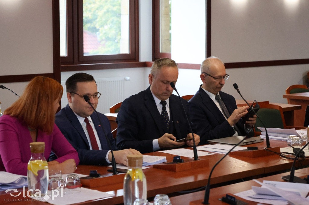 Pożegnanie Katarzyny Sosnowskiej podczas sesji RM