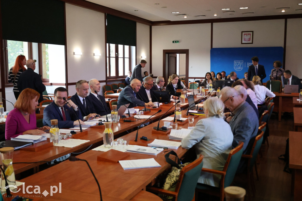 Pożegnanie Katarzyny Sosnowskiej podczas sesji RM