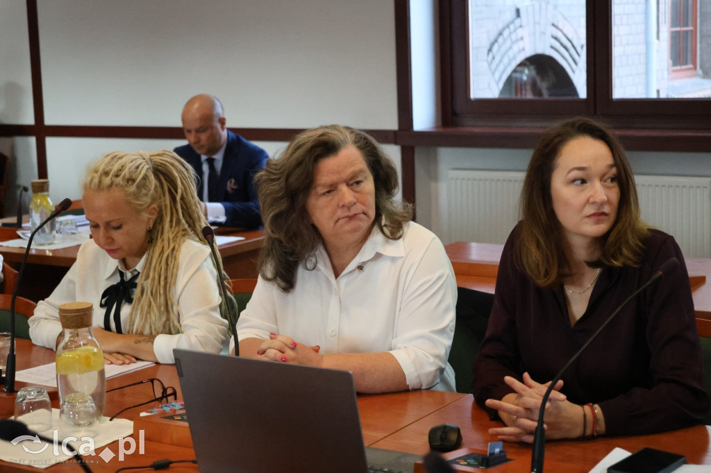 Pożegnanie Katarzyny Sosnowskiej podczas sesji RM