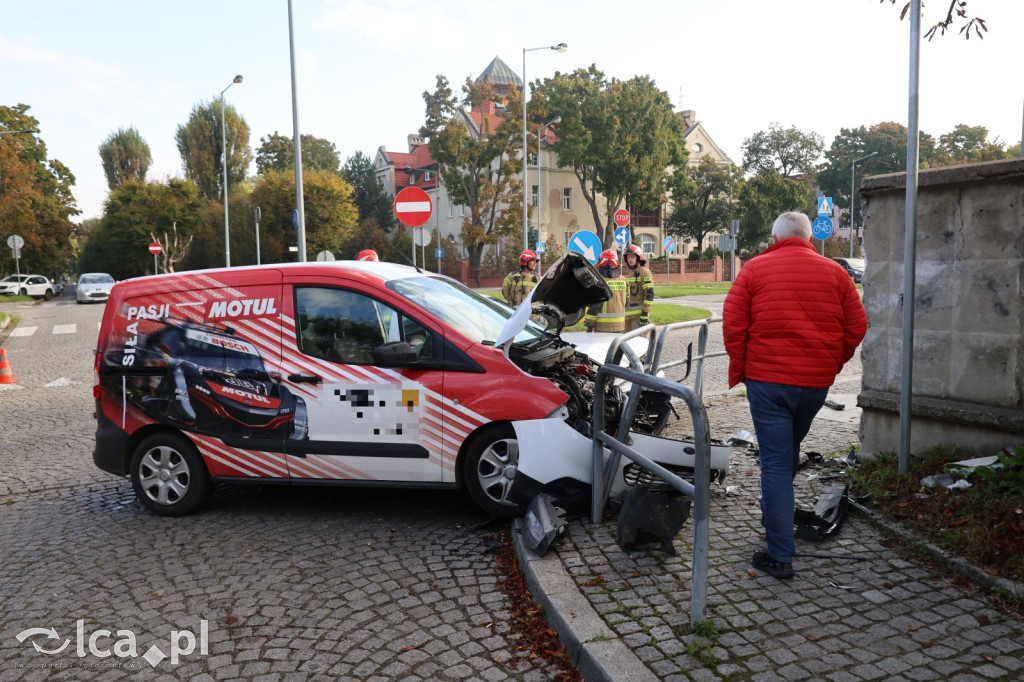 Kolizja na skrzyżowaniu Kościuszki i Grabskiego