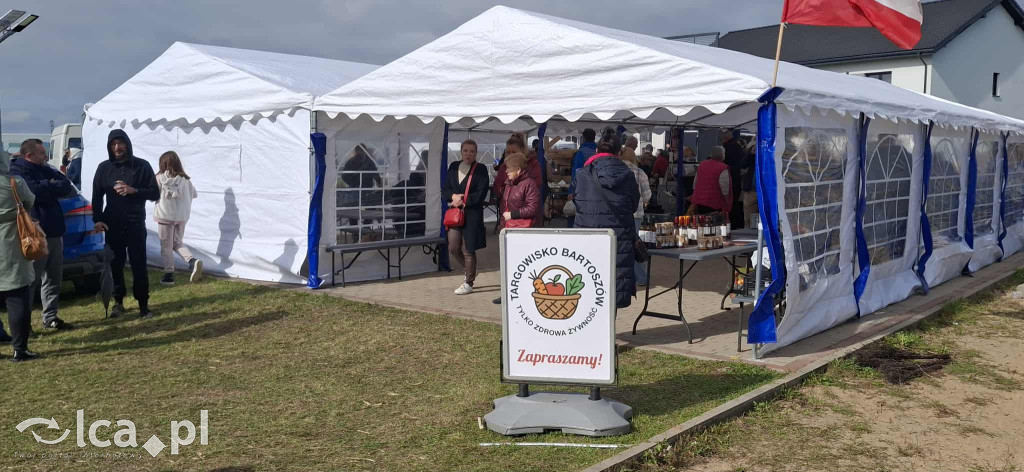 Pierwszy targ produktów lokalnych w Bartoszowie