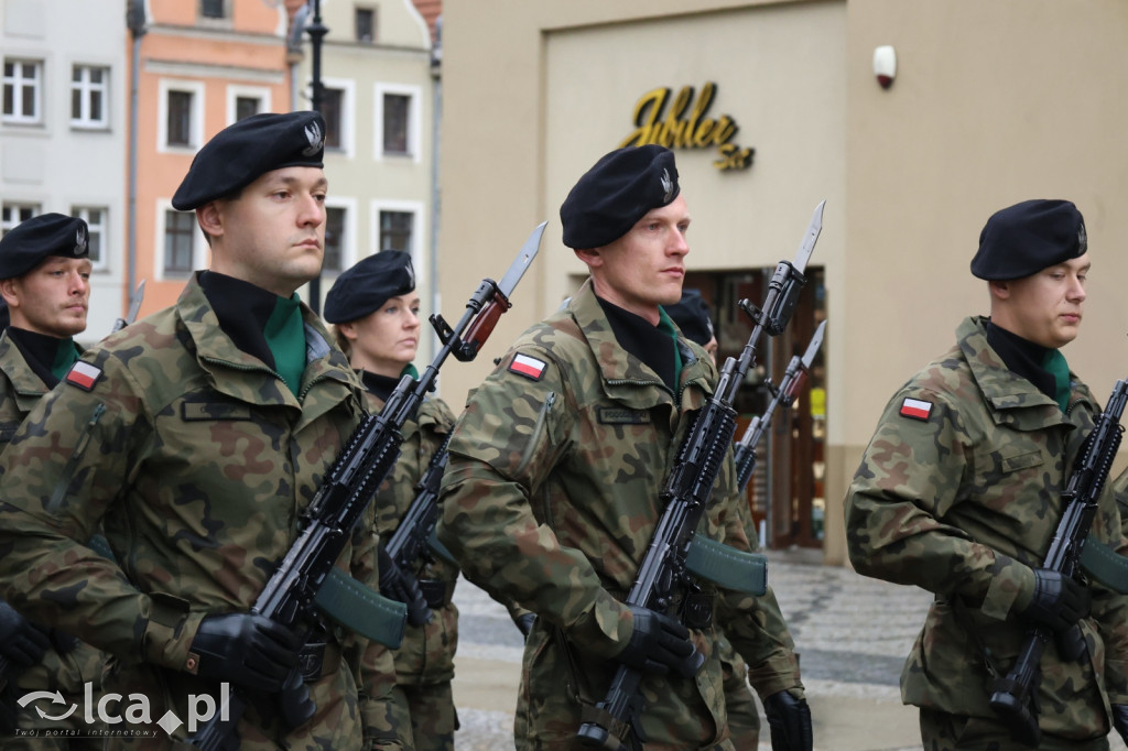 Uroczyste ślubowanie nowych kadetów w Legnicy