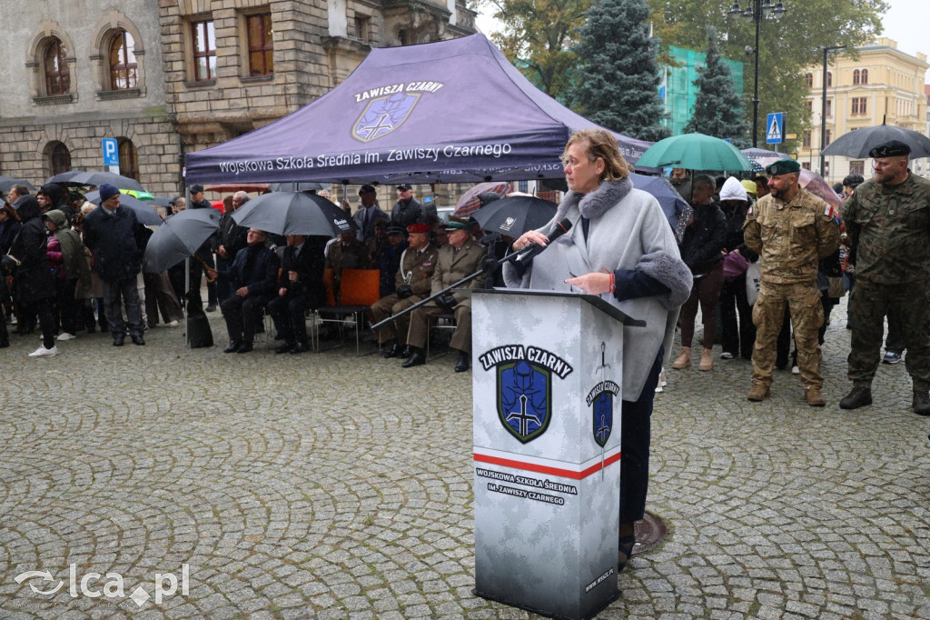 Uroczyste ślubowanie nowych kadetów w Legnicy