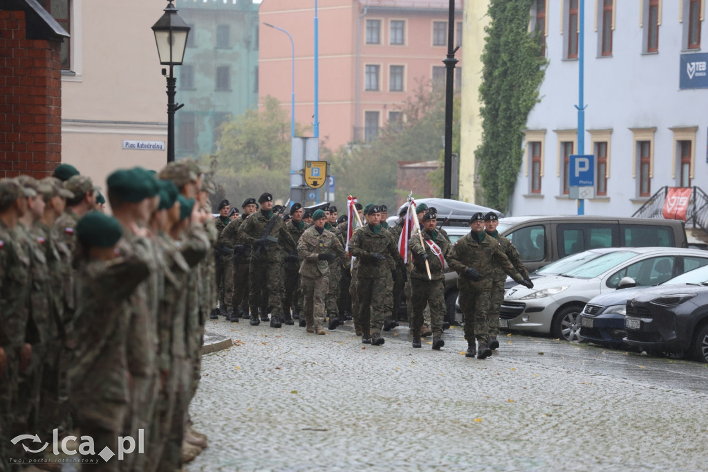 Uroczyste ślubowanie nowych kadetów w Legnicy