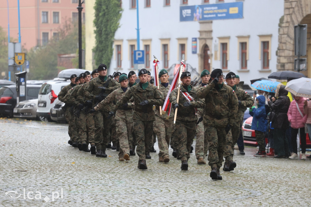 Uroczyste ślubowanie nowych kadetów w Legnicy