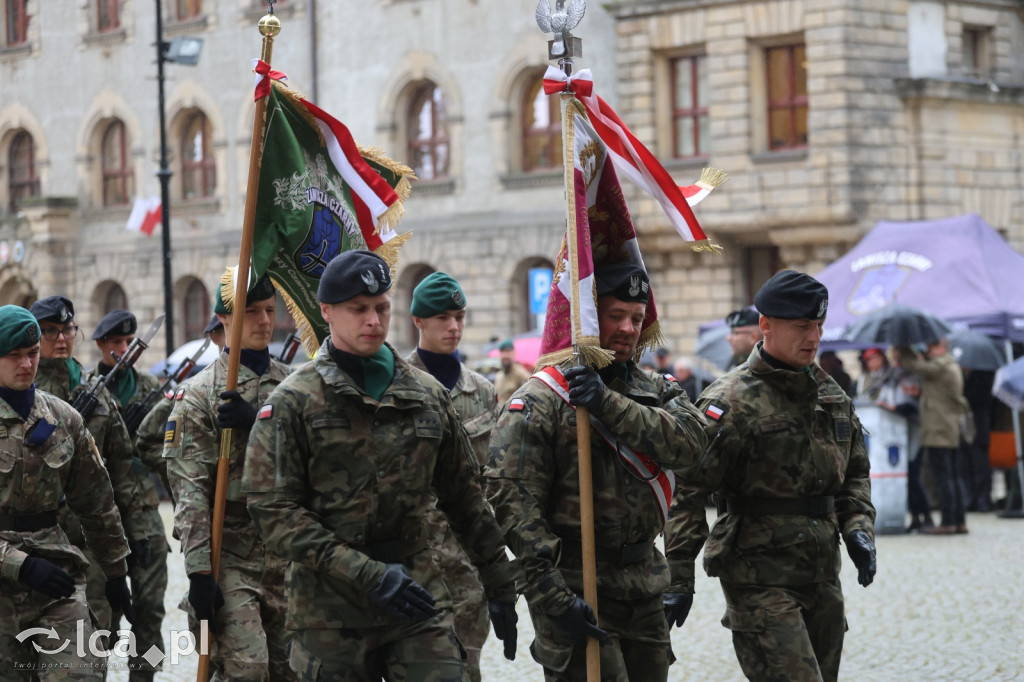 Uroczyste ślubowanie nowych kadetów w Legnicy