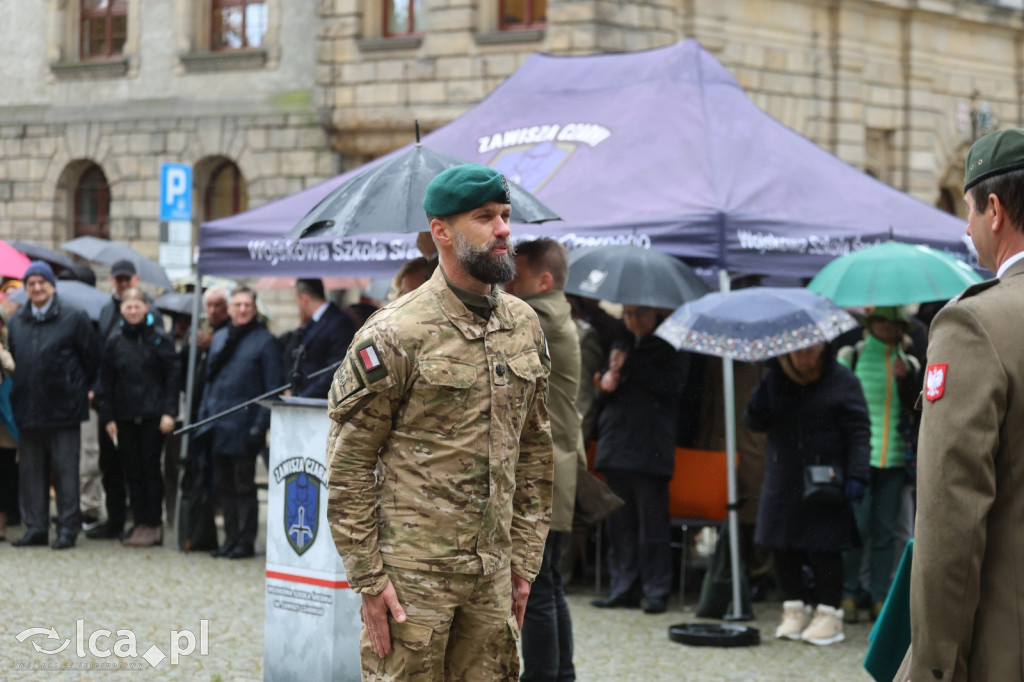Uroczyste ślubowanie nowych kadetów w Legnicy