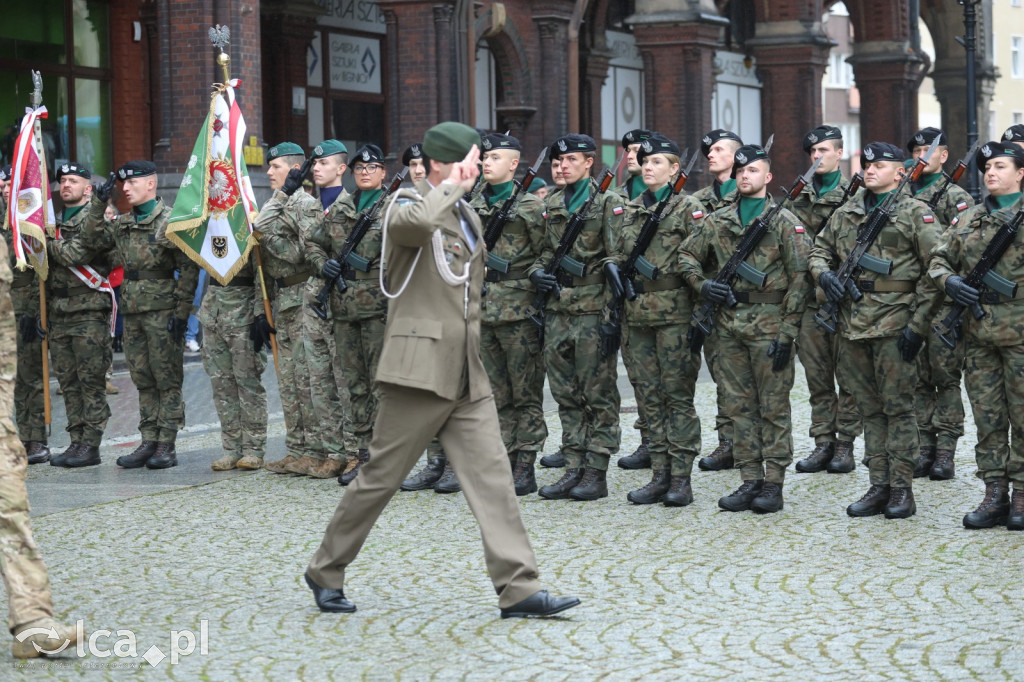 Uroczyste ślubowanie nowych kadetów w Legnicy