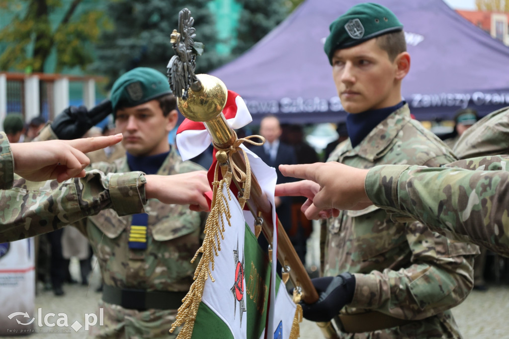 Uroczyste ślubowanie nowych kadetów w Legnicy