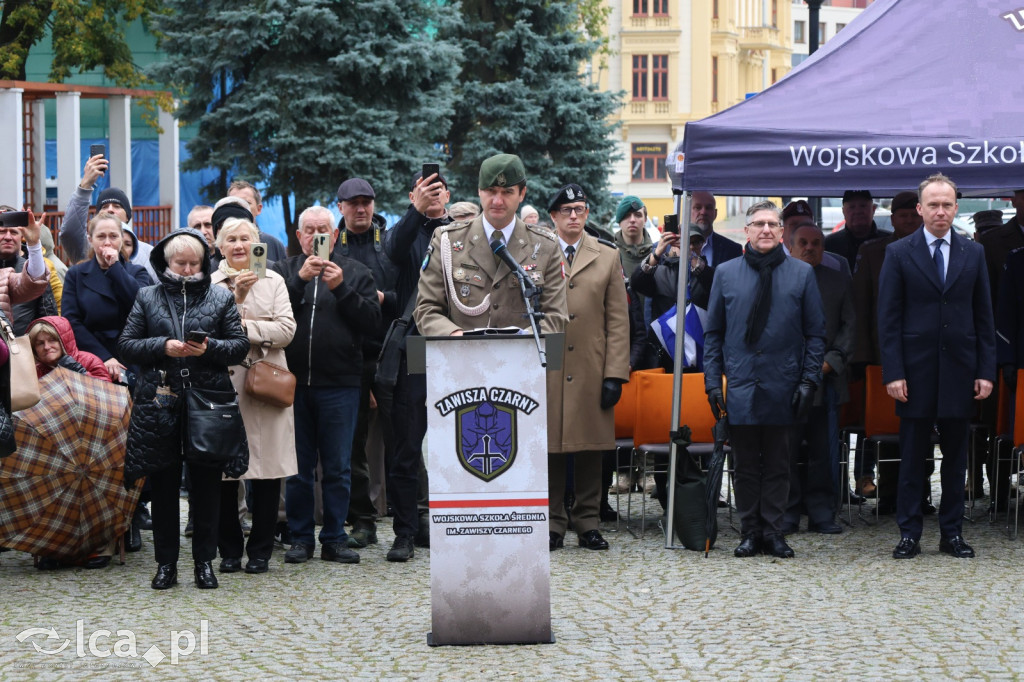 Uroczyste ślubowanie nowych kadetów w Legnicy