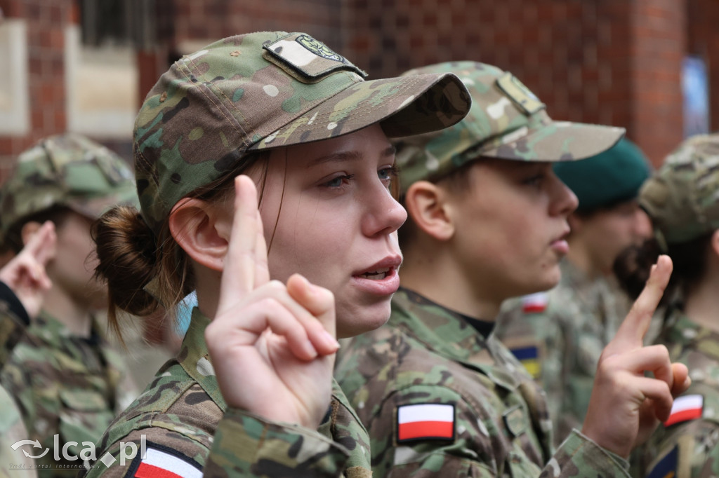 Uroczyste ślubowanie nowych kadetów w Legnicy