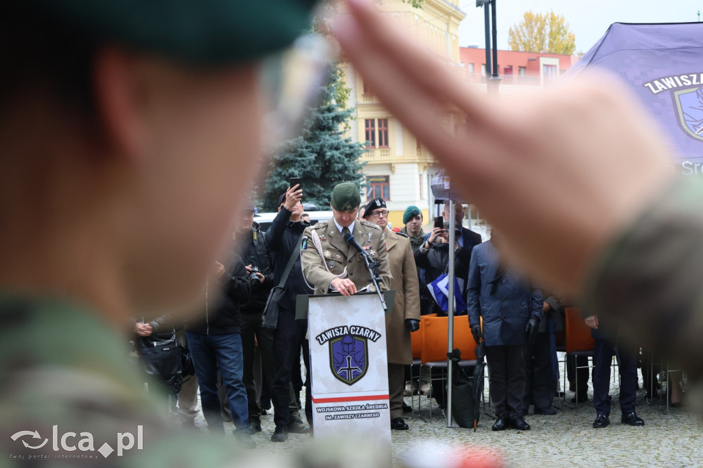 Uroczyste ślubowanie nowych kadetów w Legnicy