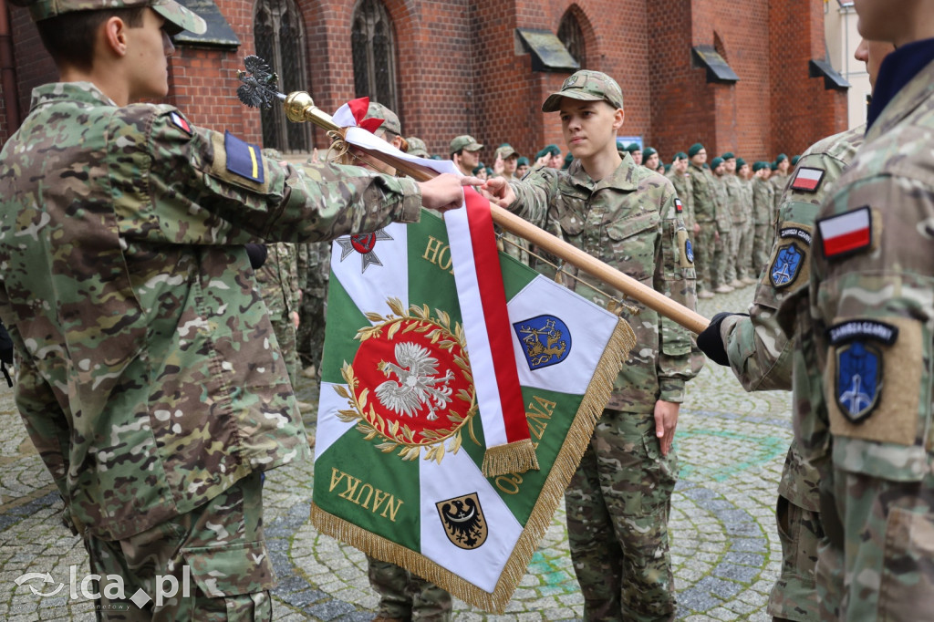 Uroczyste ślubowanie nowych kadetów w Legnicy