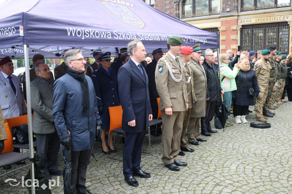 Uroczyste ślubowanie nowych kadetów w Legnicy